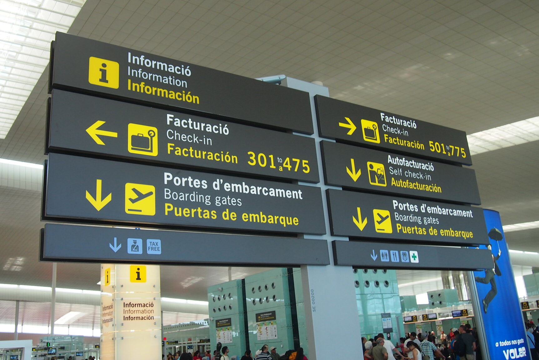 巴塞罗那机场正在恢复到2019年的水平。